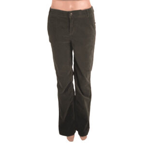 Corel women's velour brown pants size 34